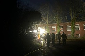Feuerwehr Recklinghausen: FW-RE: Brand auf dem ehemaligen Trainingszentrum Bergbau der RAG