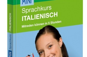 PONS GmbH: Neu von PONS: Auf Italienisch mitreden können in fünf Stunden - mit dem Mini-Sprachkurs von PONS - inklusive App fürs Vokabeltraining (BILD)