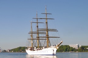 Presse- und Informationszentrum Marine: Deutsche Marine: Nach Werftaufenthalt - "Gorch Fock" nimmt wieder Fahrt auf