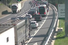 Touring Club Schweiz/Suisse/Svizzero - TCS: Embouteillages de Pâques en vue