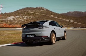 Porsche Schweiz AG: Une nouvelle supersportive Porsche : le Cayenne Turbo GT