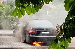 Polizeiinspektion Celle: POL-CE: Pkw in Brand geraten