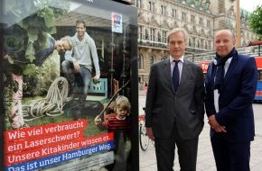 HSV Fußball AG: JCDecaux Deutschland und der HSV starten Partnerschaft mit 500 City Light Medien zur neuen Kampagne des Hamburger Wegs (BILD)