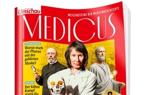 Wort & Bild Verlagsgruppe - Unternehmensmeldungen: Wort & Bild Verlag startet neues Printmagazin Apotheken Umschau Medicus &ndash; Medizingeschichte fundiert, visuell stark und &uuml;berraschend aktuell erz&auml;hlt