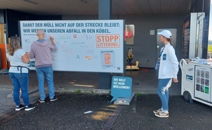 IG saubere Umwelt IGSU: Medienmitteilung: «Gemeinsam gegen Littering: Aktion an der Raststätte Herrlisberg»