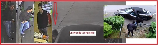 POL-BN: Foto-Fahndung: Nach Einbruch in Dottendorf - Polizei fahndet nach mutmaßlichen Porsche-Dieben