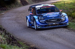 Ford Fiesta WRC-Pilot Elfyn Evans verliert Rallye-Korsika-Sieg unglücklich auf den letzten Metern