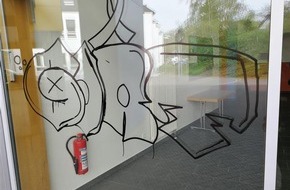 Polizeidirektion Neuwied/Rhein: POL-PDNR: Sachbeschädigung durch Graffiti
