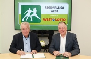 WestLotto: WestLotto bleibt für die Regionalliga West am Ball