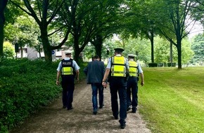 Polizeipräsidium Hamm: POL-HAM: Polizeipräsident Thomas Kubera "auf Streife" in Hamm-Mitte