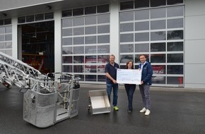 GEA Group Aktiengesellschaft: GEA spendet 1.000 Euro an Freiwillige Feuerwehr Bodenheim/Nackenheim