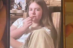 Landespolizeiinspektion Erfurt: LPI-EF: Fahndungsaufruf nach vermisster 11-j&auml;hriger Luisa Paula Dawidenkow