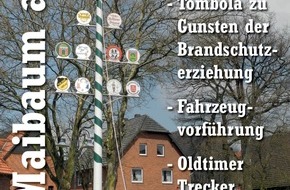 Feuerwehr Altenbeken: FW-PB: Rund um den Maibaum