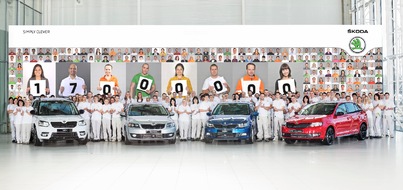 Skoda Auto Deutschland GmbH: SKODA produziert 17-millionstes Fahrzeug (FOTO)