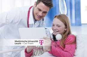 Deutsche Telekom AG: Gemeinsam für die Menschen in Brandenburg: Neue Uniklinik Lausitz und Telekom verbessern Gesundheitsversorgung