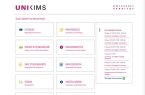 UNIKIMS GmbH: Wie studiert es sich auf einem ecampus? / Die Management School der Universität Kassel gewährt Einblicke