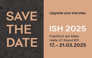 DURAVIT AG: Save the Date!