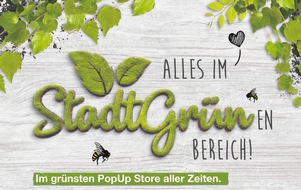 toom Baumarkt GmbH: Der grünste PopUp Store aller Zeiten / Im Herzen der Kölner Innenstadt lässt toom für die kommenden drei Monate eine grüne Lebenswelt erblühen