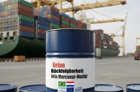 Deutscher Berufs- und Erwerbsimkerbund e.V.: Berufsimker warnen: Mercosur kommt &ndash; R&uuml;ckverfolgbarkeit muss Bedingung sein