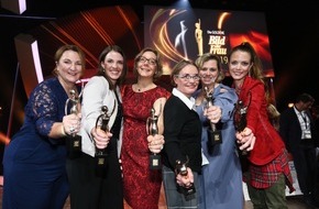 GOLDENE BILD der FRAU: GOLDENE BILD der FRAU 2019: Sechs starke Frauen, viele Überraschungen und ein Abend voller Emotionen