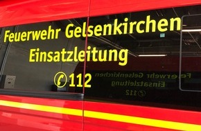 Feuerwehr Gelsenkirchen: FW-GE: Zwei nächtliche Brandmeldungen in kurzer Folge / Feuerwehr Gelsenkirchen rettet acht Personen aus Mehrfamilienhaus, darunter ein schwerverletzter Anwohner