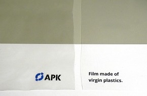 APK AG: Grau war gestern: APK AG stellt vollentfärbte Kunststoff-Rezyklate vor - Newcycling® von post-consumer Abfällen im industriellen Maßstab bewiesen