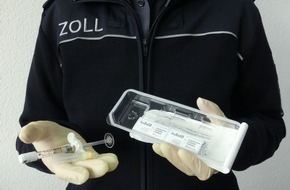 Hauptzollamt Koblenz: HZA-KO: Koblenzer Zoll stoppt illegale Einfuhr von 250 Hyaluronspritzen