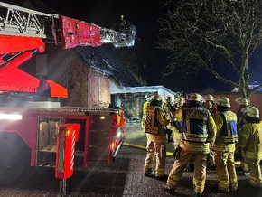 POL-STD: Jahreswechsel 2025/2026 - viel Arbeit für Polizei, Feuerwehr und Rettungsdienst - Brände verursachen große Sachschäden