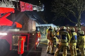 Polizeiinspektion Stade: POL-STD: Jahreswechsel 2025/2026 - viel Arbeit f&uuml;r Polizei, Feuerwehr und Rettungsdienst - Br&auml;nde verursachen gro&szlig;e Sachsch&auml;den