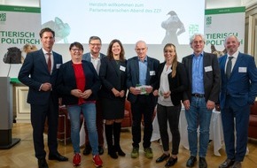 ZZF – Zentralverband der Heimtierbranche e.V.: Heimtierbranche befürwortet Entwurf der Tierschutznovelle: Parlamentarischer Abend des ZZF in Berlin