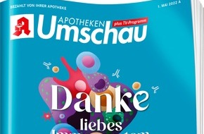 Wort & Bild Verlagsgruppe - Unternehmensmeldungen: Die neue Apotheken Umschau noch besser: inhaltsstark, leser:innenorientiert und optisch neu / "Chatitorial" als Einstieg, Apotheker:innen erklären Wirkstoffe und QR-Codes als Brücke zum Digitalen