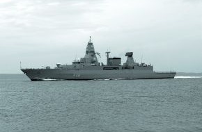 Presse- und Informationszentrum Marine: Marine - Pressemeldung/ Pressetermin: Zwei Fregatten an einem Vormittag in Wilhelmshaven zurückerwartet