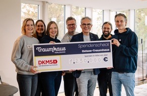 DKMS Donor Center gGmbH: Gemeinsam gegen Blutkrebs: Traumhausverlosung sammelt 1,23 Millionen Euro für die DKMS