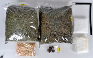 Polizeiinspektion Emsland/Grafschaft Bentheim: POL-EL: Meppen - Mehrere Kilogramm Drogen sichergestellt (Ergänzung Foto)