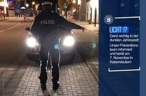 Polizeipräsidium Westpfalz: POL-PPWP: Funktioniert das Licht?