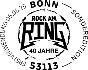 PM: 40 Jahre Rock am Ring: Deutsche Post gibt limitierte  Briefmarken-Sonderedition zum Jubiläum des legendären Festivals heraus