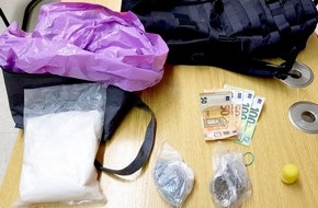 Bundespolizeidirektion Sankt Augustin: BPOL NRW: Bundespolizei beschlagnahmt größere Menge Amphetamin, Haschisch und Ecstasypillen - 2 Drogenschmuggler festgenommen
