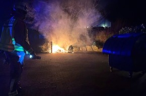 Feuerwehr Ense: FW Ense: 2 Eins&auml;tze f&uuml;r die Feuerwehr Ense - vergleichsweise ruhige Silvesternacht