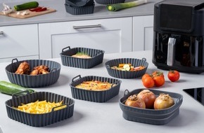 Fackelmann GmbH & Co. KG: Fackelmann: Backpapier und Silikonformen für den Trend „Heißluftfritteusen“!