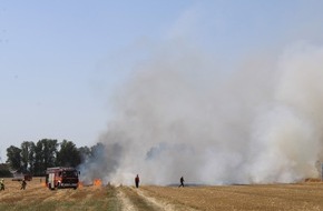 Polizei Düren: POL-DN: Weizenfeld abgebrannt
