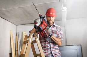 Einhell Germany AG: A new powerhouse from Einhell –  the 36 V Power X-Change Cordless Rotary Hammer