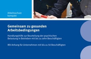 BG ETEM - Berufsgenossenschaft Energie Textil Elektro Medienerzeugnisse: Psychische Belastungen: Lob für Handlungshilfe zur Gefährdungsbeurteilung