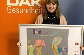 DAK-Gesundheit: Schülerin aus Heidesheim gewinnt Plakatwettbewerb gegen Komasaufen