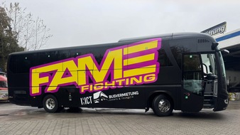 HCT Busvermietung: Fame Fighting geht in die nächste Runde - HCT Busvermietung unterstützt das Event der Superlative zum zweiten Mal