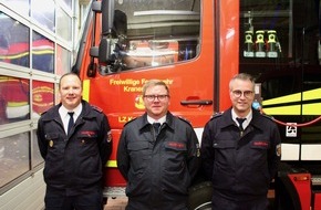 Freiwillige Feuerwehr Kranenburg: FW Kranenburg: Neue Löschzugführung in Kranenburg