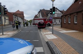 Polizeiinspektion Celle: POL-CE: Verkehrsunfall nach Krankheitsfall