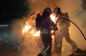 Polizeidirektion Mayen: POL-PDMY: Vollbrand eines E-Autos