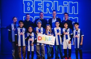 HERTHA BSC GmbH & Co. KGaA  : Für die Arche: Gemeinsame Spendenaktion mit der WTG