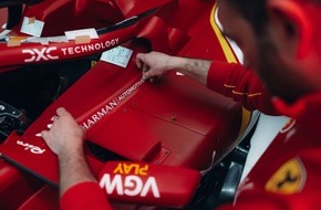 HARMAN International: HARMAN Automotive setzt seine Partnerschaft mit der Scuderia Ferrari fort
