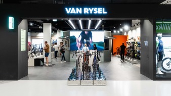 VAN RYSEL: Radsport auf Profi-Niveau: VAN RYSEL eröffnet ersten deutschen Shop in Köln
